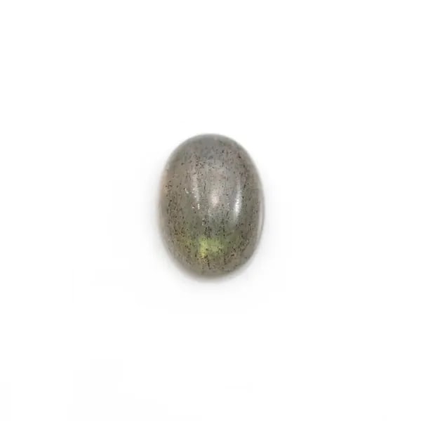Cabochon de labradorite, de forme ovale, 9x12mm x 2pcs