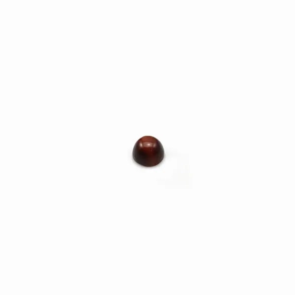 Cabochon oeil de taureau rond 3mm x 4pcs