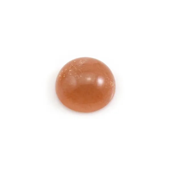 Cabochon de Pierre de lune, de forme ronde, 12mm x 1pc