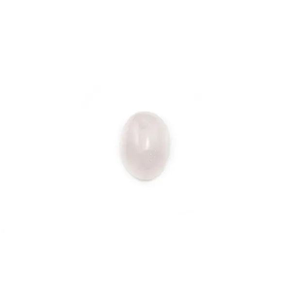 Cabochon de quartz rose, de forme ovale, 5 * 7mm x 4pcs