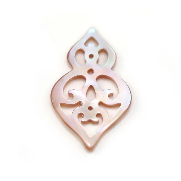 Natural shell ''Flower'' in a bag 15mm x 1pc