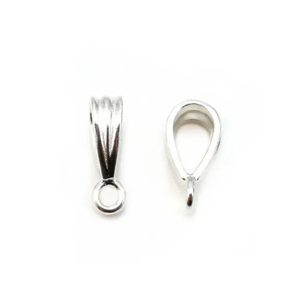 Passant pour pendentif ,argent 925 ,11.7mm x 1pc
