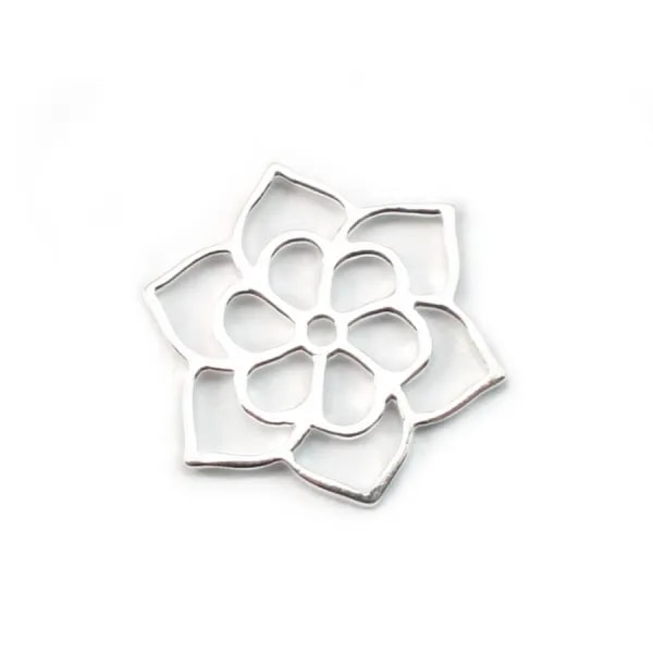 Silver 925 Y spacer 17mm x 1pc