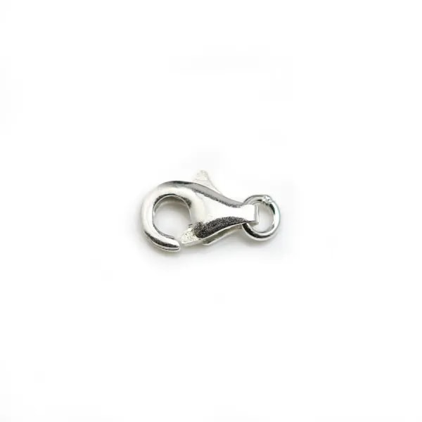 sterling silver lobster clasp 8mm  x 1pc