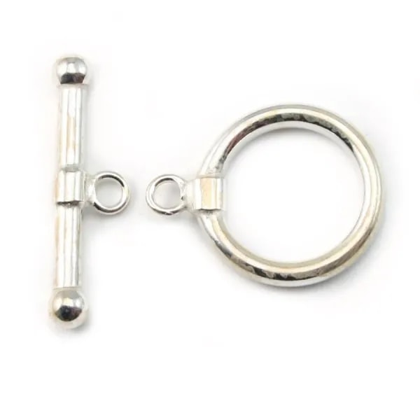 Argent 925 Fermoir Toggle OT  18mm x 1pc