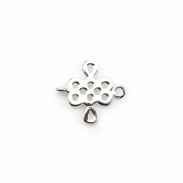 Intercalaire Noeud Chinois Argent 925 9mm x 2 st 