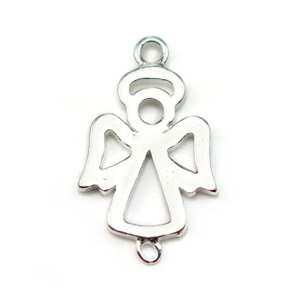 Intercalaire étoile en argent 925 12x17mm x 1pc