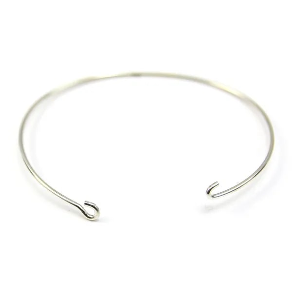 Argent 925 bracelet réglable 65mm x 1pc