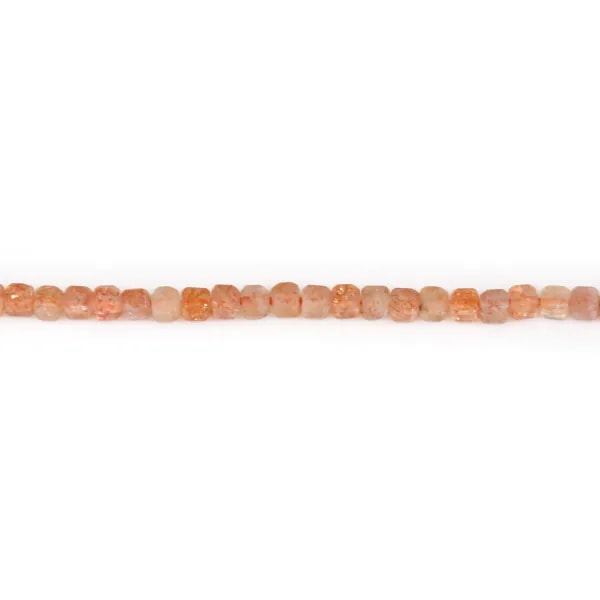 Pierre de soleil en forme de cube facette 2mm x 40cm