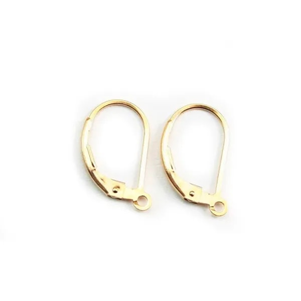 DORMEUSE GOLD FILLED 14 CARAT 2.59G 2PCS
