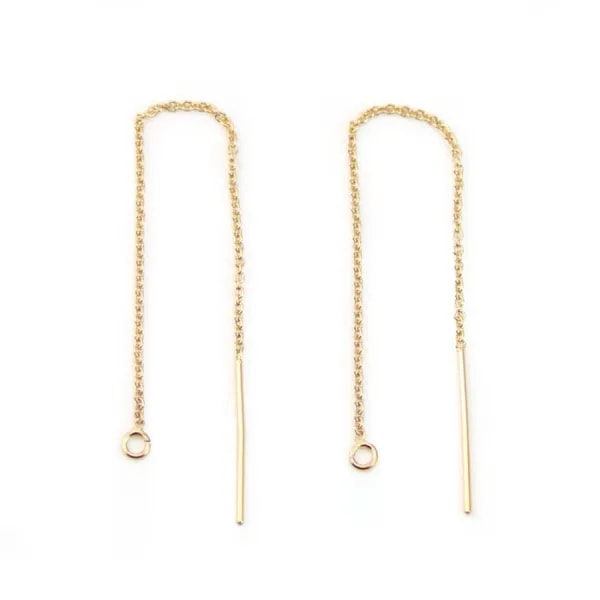 Crochet d'oreilles 0.76mm Gold filled 14 carat 20mmx 2pcs