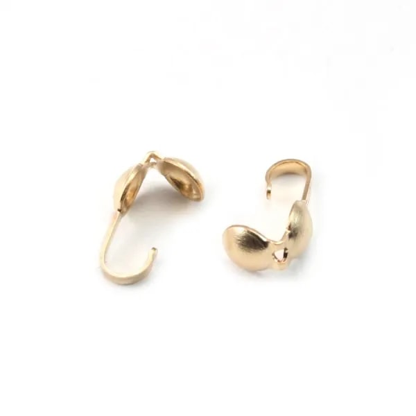 CACHE NOEUD 4MM GOLD FILLED 14 CARAT 2G 20PCS