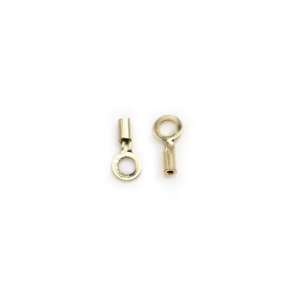 Embout pour fil 0.48mm Gold filled 14 carat x 10pcs 