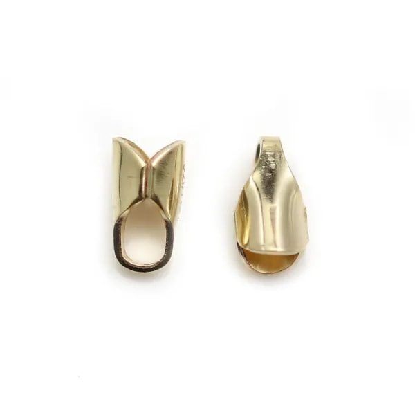 Embout  3.0mm Gold filled 14 carat x 2pcs 