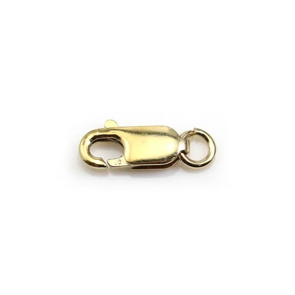 Fermoir Mousqueton 4.5x12mm Gold filled 14 carats X1pc