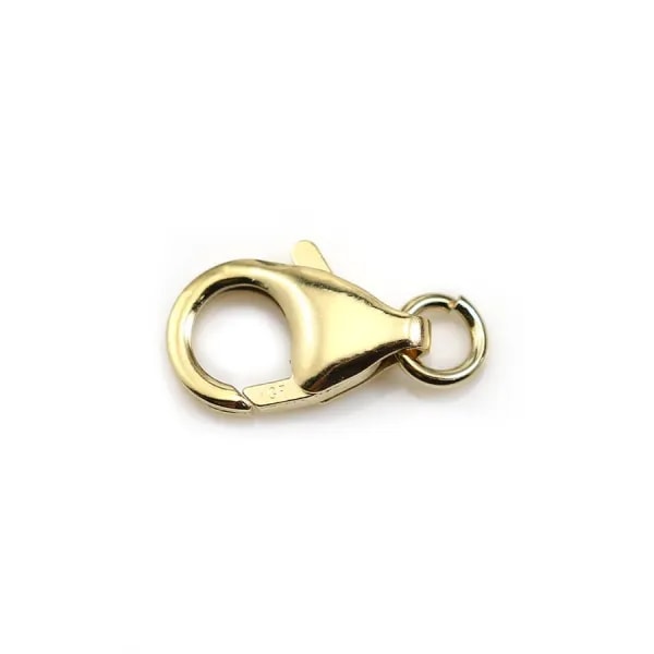 Fermoir mousqueton 7x11.9mm Gold filled 14 carats x 1pc