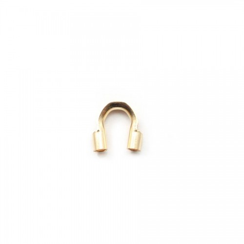 Protection pour fil cable  0.31MM Gold Filled 14 carats  x 4pcs