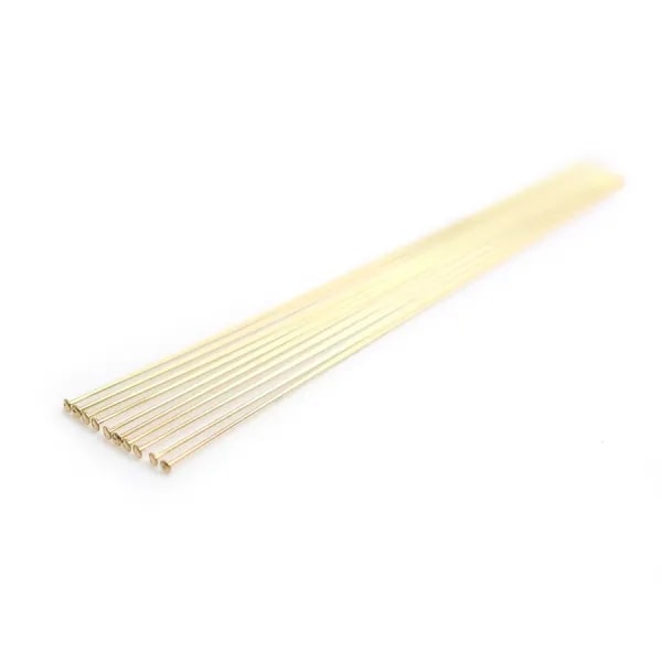 CLOU TETE PLAT 50X0.38MM GOLD FILLED 14 CARAT 2.62G50PCS