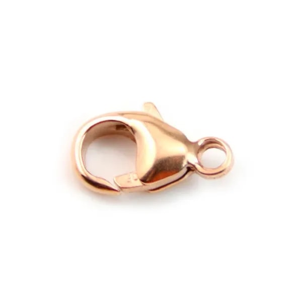 Gold filled rosé 14 carats mousqueton 6x11.5mm x 1pc