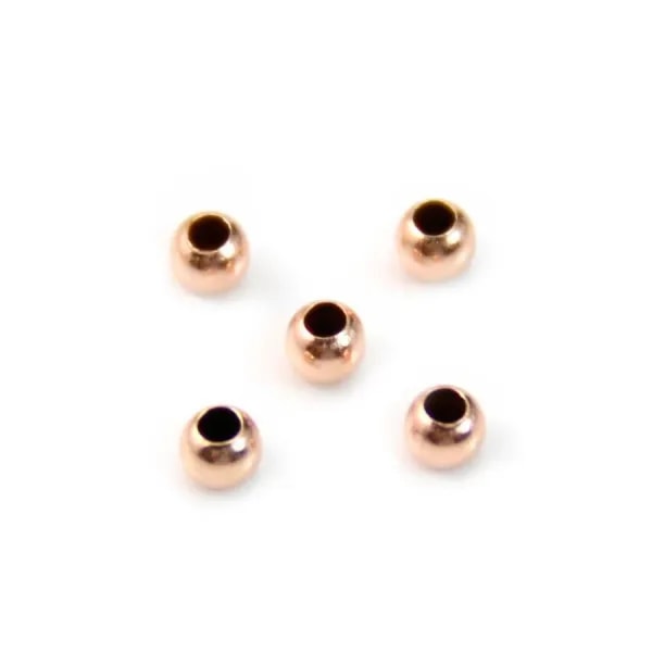 Gold filled rosé 14k perles 2mm x 20pcs