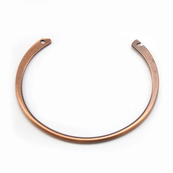 Jonc flexible, de couleur cuivre, 64mm x 1pc