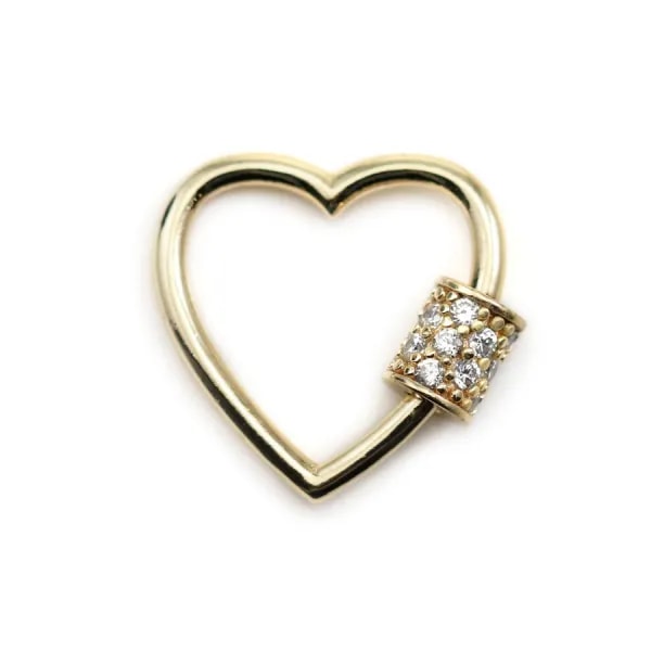 Springing clasp by "flash" gold on brass 5mm x 10pcs