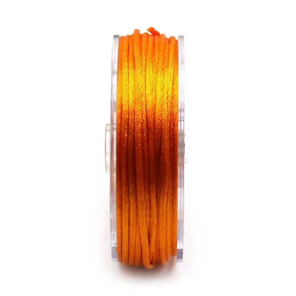 Cordon queue de rat orange1,5mm x 25m