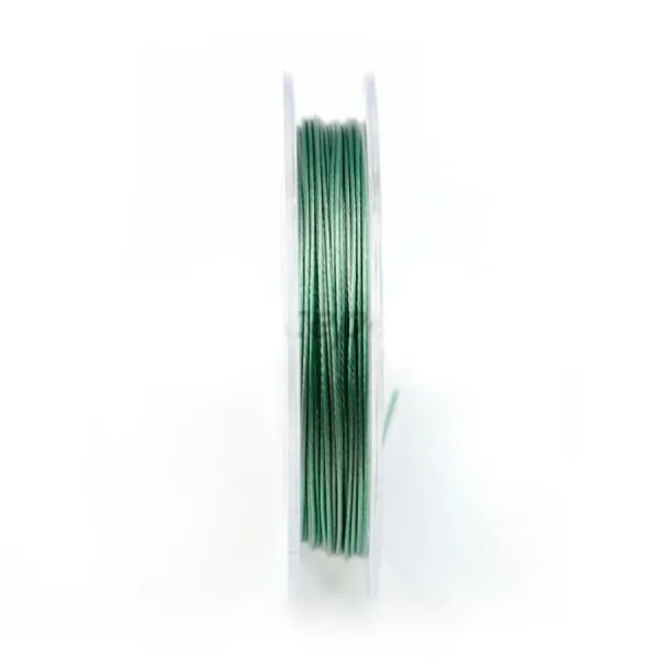 Fil cablé 7 brins olive 0.45mm x 10 m
