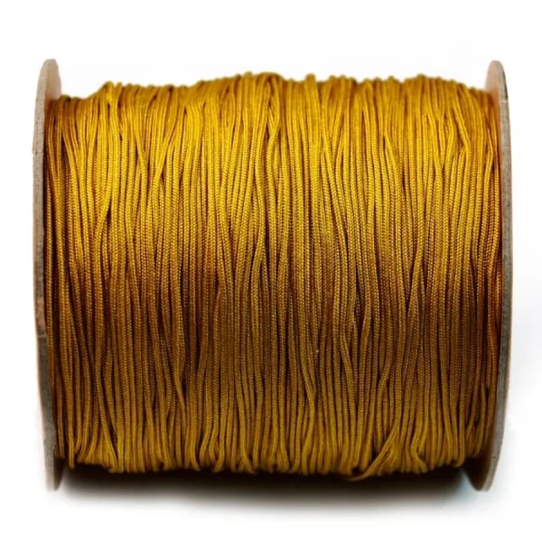 Fil polyester dore 1 mm x 2 m