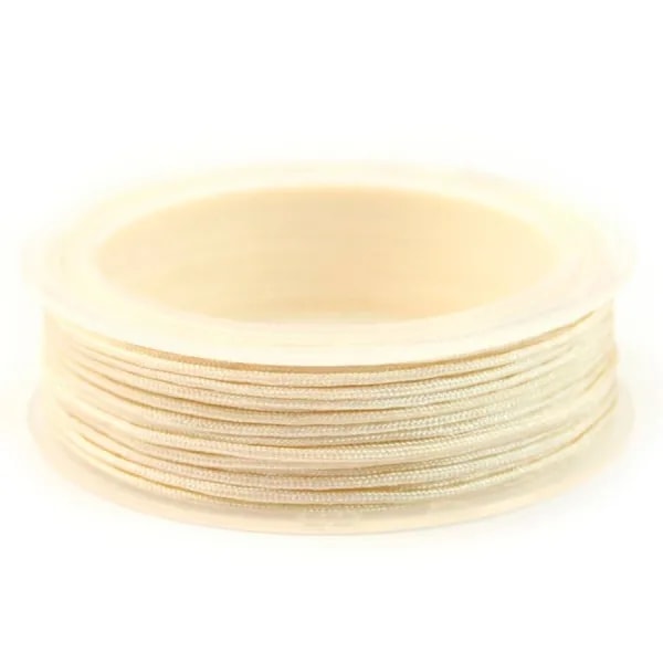 Fil polyester  BEIGE 1.50 mm x 15 m