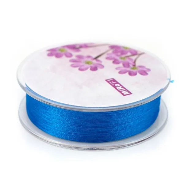 Fil polyester bleu roi 0.3 mm x 300m
