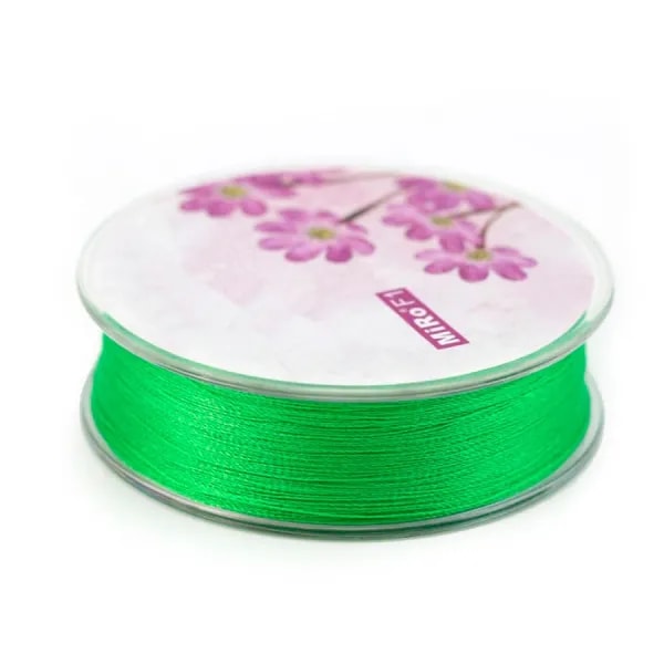 Fil polyester vert pomme 0.3 mm x 300m