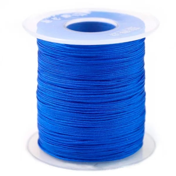 Fil polyester bleu foncé 0.5 mm x 180 m