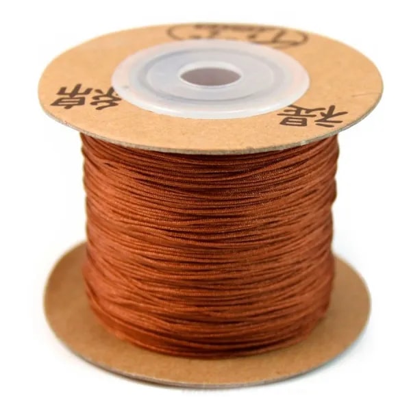 Fil polyester caramel 0.5 mm x 5m