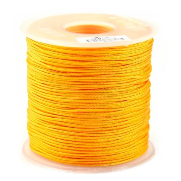 Fil polyester orange 0.8mm x 5 m
