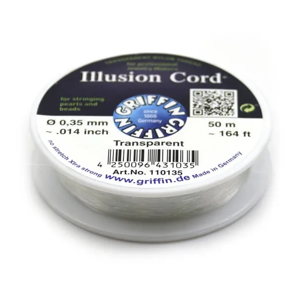 Fil Griffin nylon transparent 0.5mm x50m