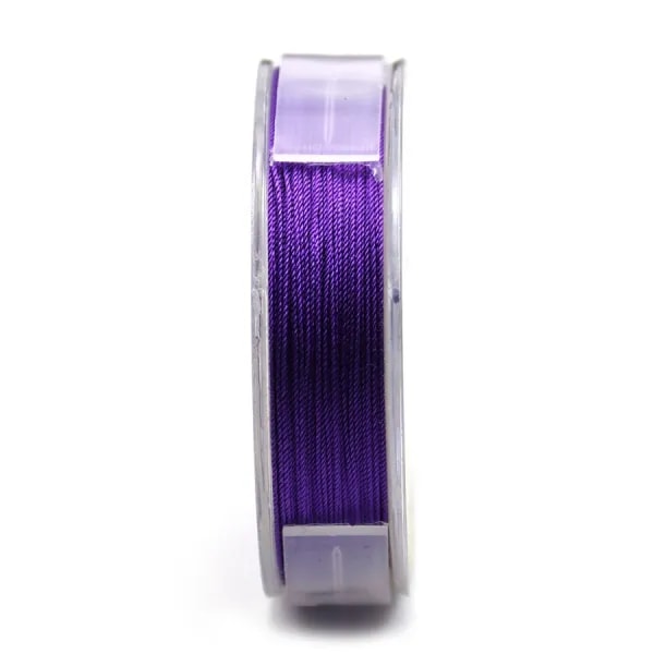 Fil de soie 0.42mm rose x 40m