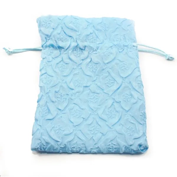SAC bleu ciel 8x10cm x 1pc