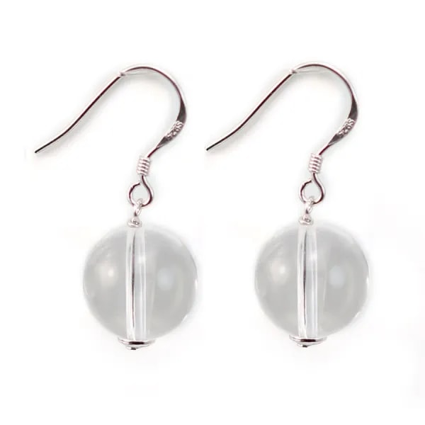 BO PENDANT 1 BOULE 12MM CRISTAL DE ROCHE