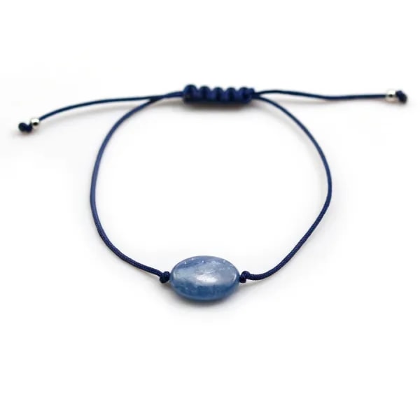 Bracelet cordon kyanite