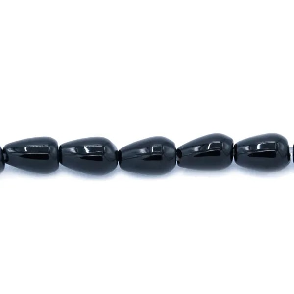 Agate Noire Goutte