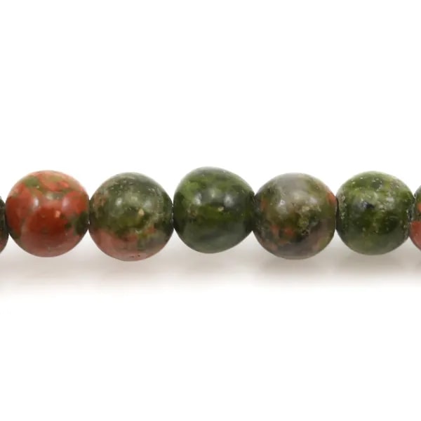 Jaspe unakite ronde 6mm x 20pcs