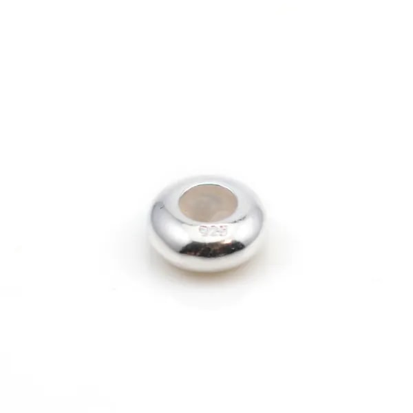 Stopper 7.5mm pour chaine en argent 925  x 1pc
