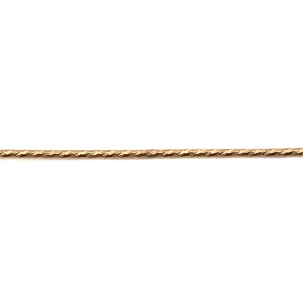 Fil sparkle en gold filled 14 carat 1.0mm x 30cm