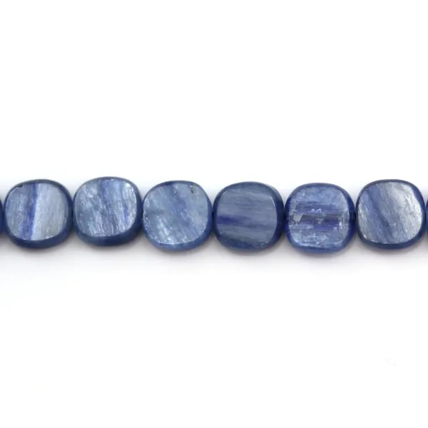 Cyanite carré 8mm x 2pcs
