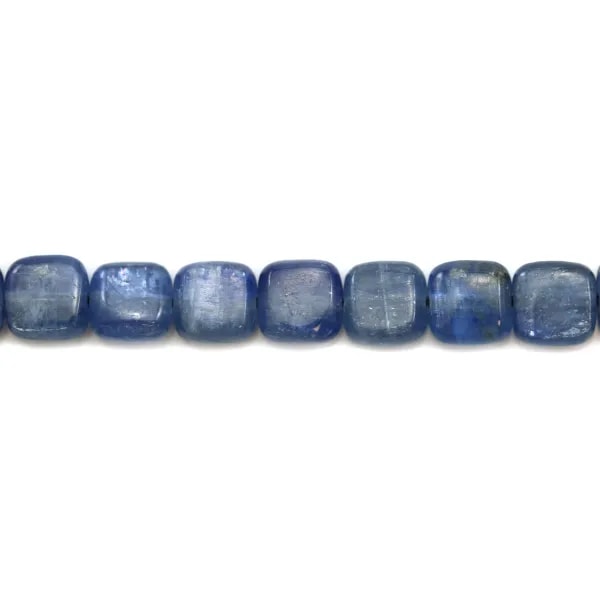 Cyanite carré 6mm x 2pcs