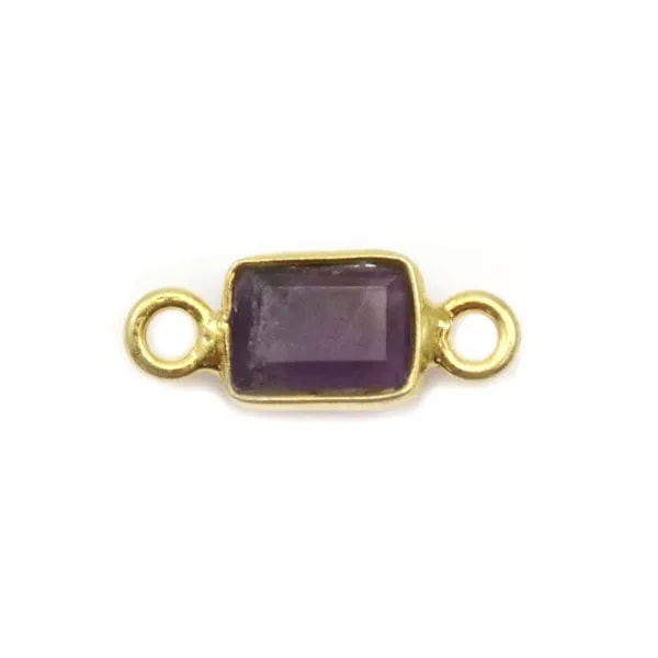 Intercalaire en Pierre de lune 5x13mm x1pc