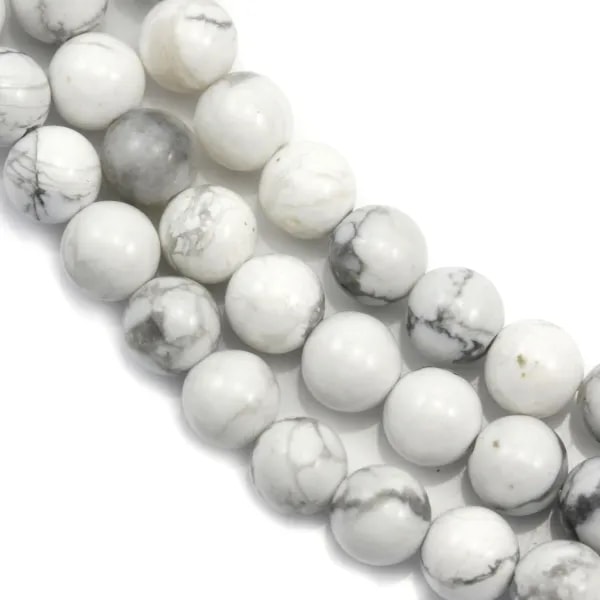 White Round Holite 