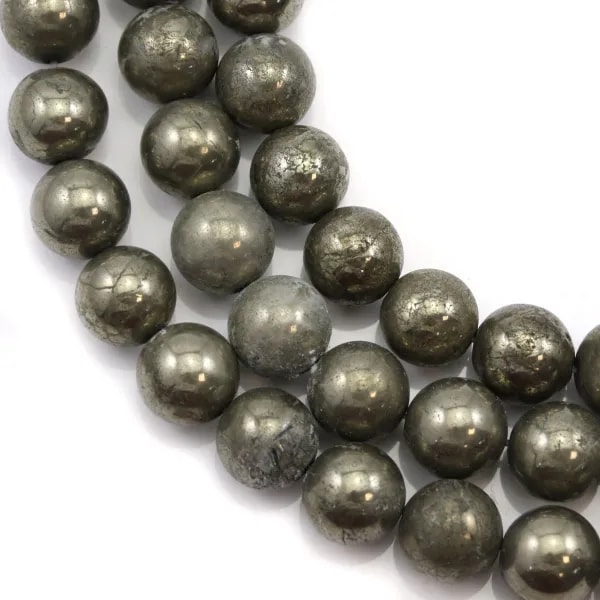 Pyrite Ronde 12mm x 40cm 