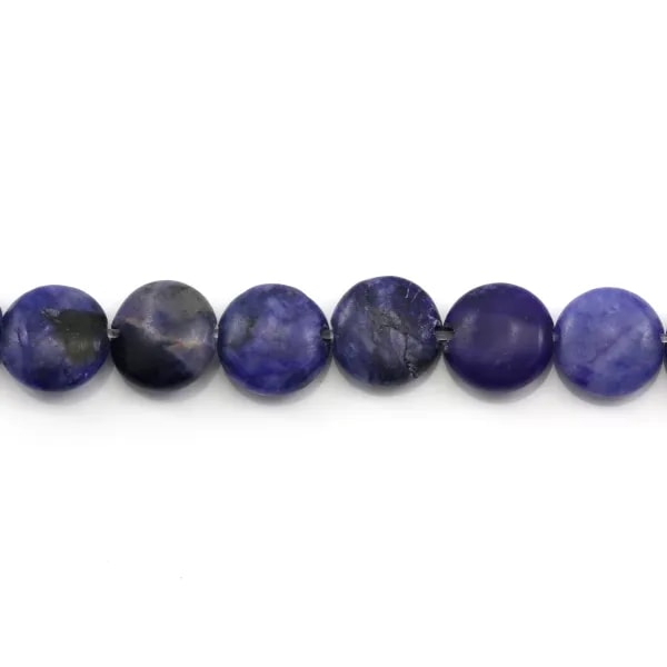Sodalite oval 10x14mm x 40cm